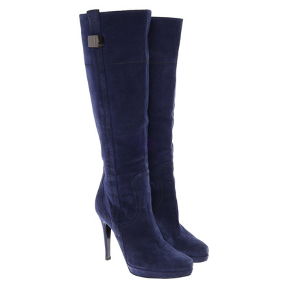 Lerre Boots Suede in Blue