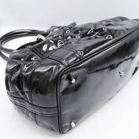 Burberry Shoulder bag Patent leather in Black