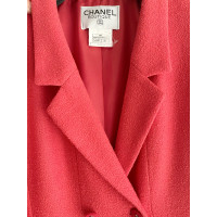 Chanel Blazer Wol in Roze
