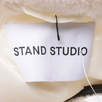 Stand Studio Jas/Mantel in Wit