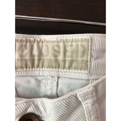 Closed Trousers Cotton in Cream