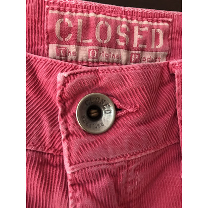 Closed Broeken Katoen in Roze