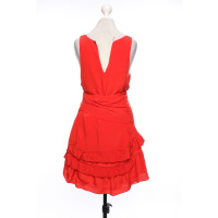 Iro Kleid aus Seide in Rot