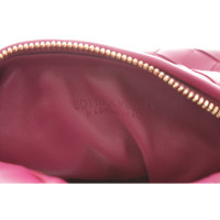 Bottega Veneta Mini BV Jodie Leather in Fuchsia