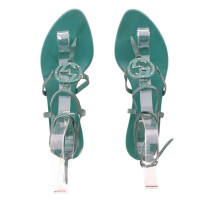 Gucci Sandals Leather in Green