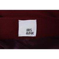 Iris & Ink Skirt in Bordeaux