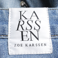 Zoe Karssen Blue jeans avec application de coeur