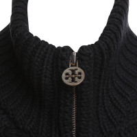 Tory Burch Knitted coat in black