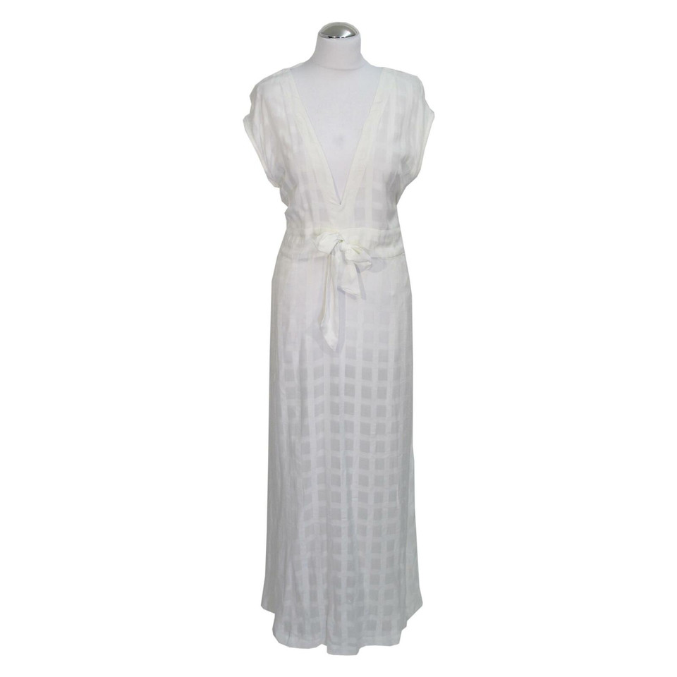Ralph Lauren Kleid aus Viskose in Weiß