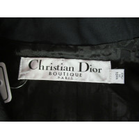 Christian Dior Suit Katoen in Zwart