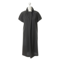 Hache Dress with draped collar