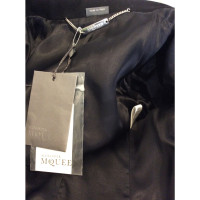 Alexander McQueen Jacke/Mantel aus Wolle in Schwarz