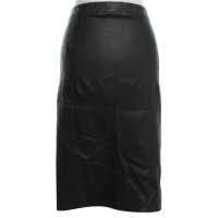 Arma leather skirt