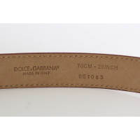 Dolce & Gabbana Riem Leer