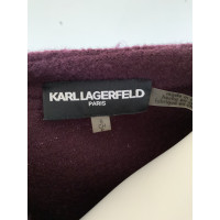 Karl Lagerfeld Jacke/Mantel in Violett