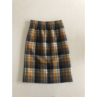 Dries Van Noten Skirt Wool in Grey