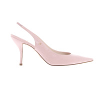 Chanel Pumps/Peeptoes Leather in Pink