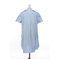Courrèges Kleid aus Baumwolle in Blau