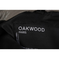 Oakwood Oberteil aus Leder in Taupe