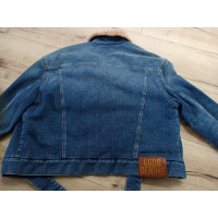 Golden Goose Jacket/Coat Cotton in Blue