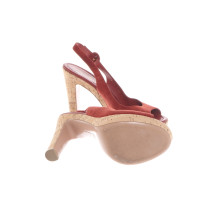 Gianvito Rossi Sandals Leather in Red