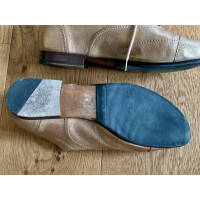 Lanvin Chaussures à lacets en Cuir en Doré