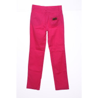 Rocco Barocco Hose aus Baumwolle in Rosa / Pink