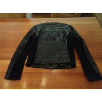 Arma Blazer Leather in Black