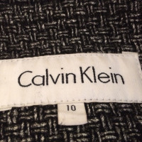 Calvin Klein manteau de laine Brillant
