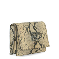 Rochas Schoudertas Leer in Beige