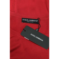 Dolce & Gabbana Strick aus Seide in Rot