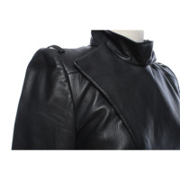 Balenciaga Jacket/Coat Leather in Black