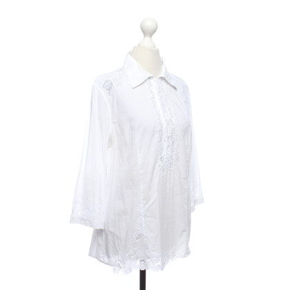 Ermanno Scervino Top Cotton in White