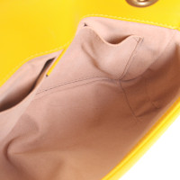 Gucci Marmont Bag aus Leder in Gelb