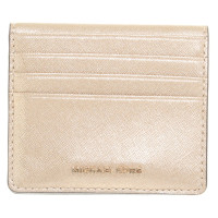 Michael Kors Gold colored wallet with logos