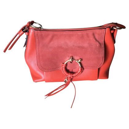 See By Chloé Handtasche aus Leder in Rot