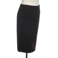 Etro Skirt Cashmere in Black