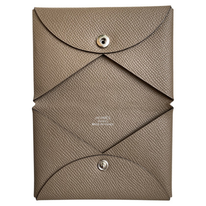 Hermès Bastia Leather in Taupe