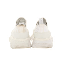 Mcqueen, Alexander Sneakers aus Leinen in Weiß