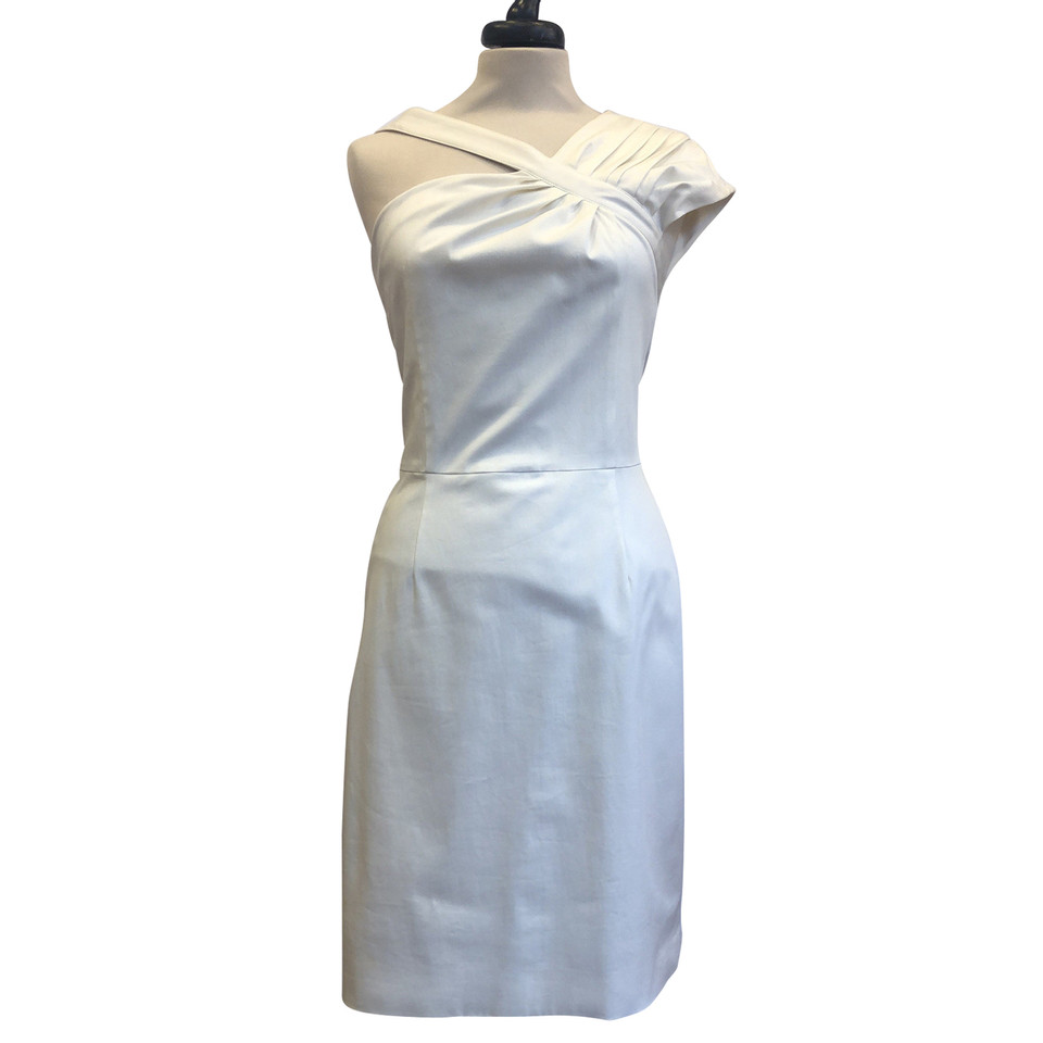 Christian Dior Kleid aus Baumwolle in Creme