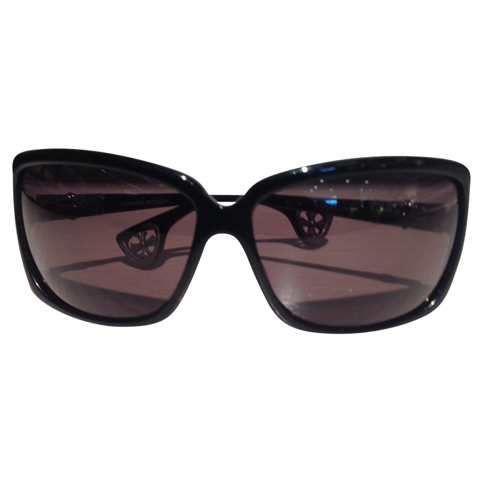Chrome Hearts Sunglasses In Black Second Hand Chrome Hearts Sunglasses In Black Buy Used For 250