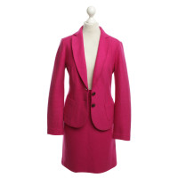 Marc Cain Wool costume in Magenta