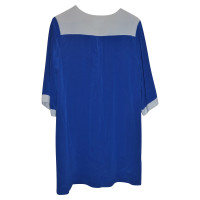Semi Couture Dress Silk in Blue