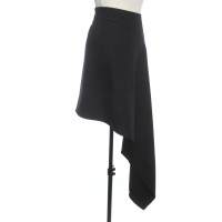 Mcq Skirt Wool in Black