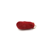 Gucci Accessoire aus Wildleder in Rot