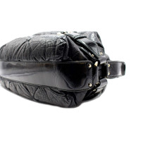 Dolce & Gabbana Shopper aus Leder in Schwarz