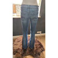7 For All Mankind Trousers Jeans fabric in Blue