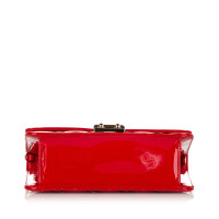 Christian Dior Miss Dior Promenade Shoulder Bag aus Leder in Rot