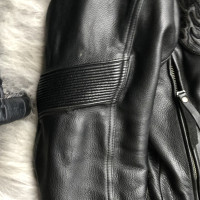 Harley Davidson Giacca/Cappotto in Pelle in Nero