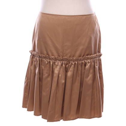 Escada Skirt Cotton in Brown